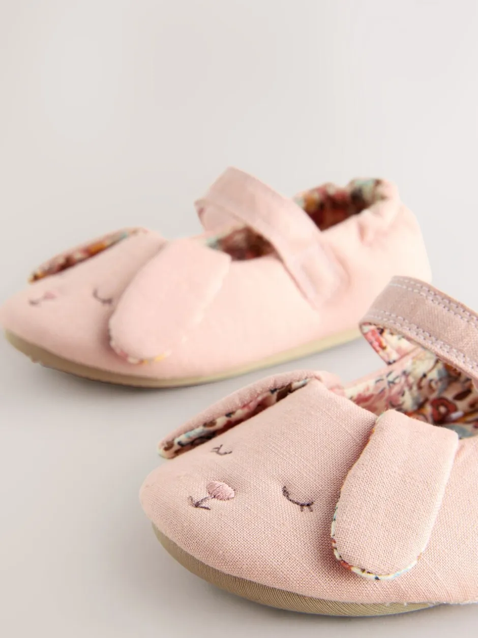 Pantoffels*Next - Mary Jane pantoffels Roze met konijnen