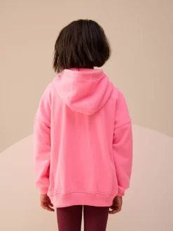 Sweaters En Hoody´S*Next Roze met meerdere strepen - Hoodie met doorlopende rits (3-16 jr)