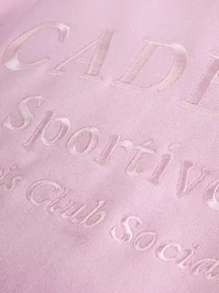 Sets En Outfits|Sweaters En Hoody´S|Next - Set van sweatshirt en joggingbroek met wijde pijpen (3-16jr) Roze met slogan