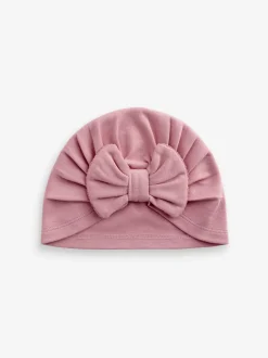 Mutsjes En Antikrabwantjes|Mutsen, Handschoenen En Sjaals|Next - Set van 2 babyturbanen (0-18mnd) Roze modern