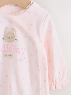 Babypakjes En Babypyjama's|Next - Gezinspyjama voor baby's (0-2jr) Roze Mummy