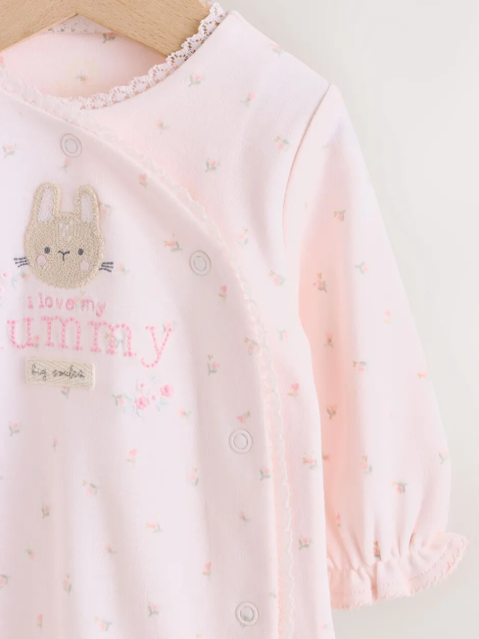 Babypakjes En Babypyjama's|Next - Gezinspyjama voor baby's (0-2jr) Roze Mummy