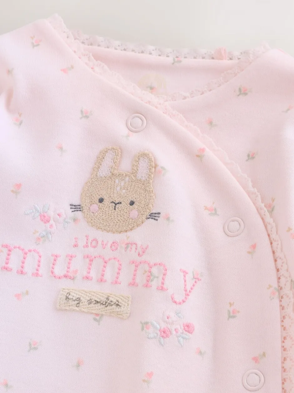 Babypakjes En Babypyjama's|Next - Gezinspyjama voor baby's (0-2jr) Roze Mummy