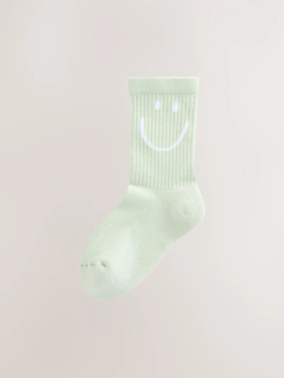 Sokken En Panty's|Multipacks*Next Roze, paars en groen - 3 Paar enkelsokken met verzachte zool en hoog katoengehalte