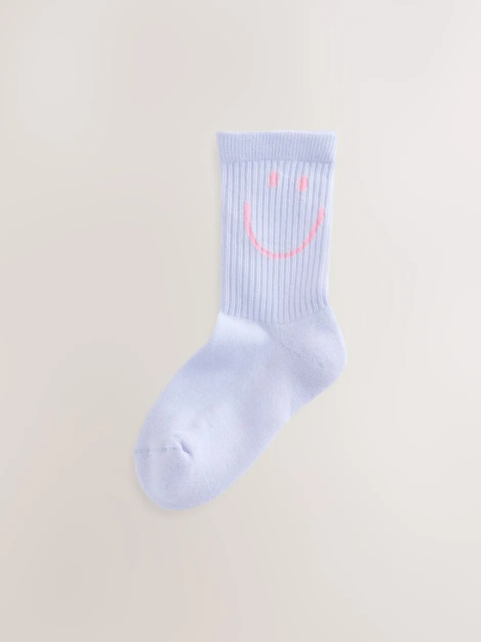 Sokken En Panty's|Multipacks*Next Roze, paars en groen - 3 Paar enkelsokken met verzachte zool en hoog katoengehalte
