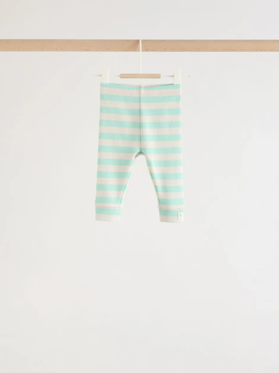 Tops|Sets En Outfits|Next Roze streep - 6 -delige set van top met lange mouwen en leggings (0mnd -3jr)