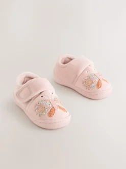 Pantoffels|Next - Pantoffels met antislip-zool Roze vlinders