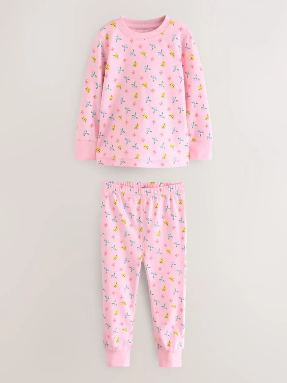 Nachtkleding En Pyjama's|Pyjama's*Next - Verpakking van 3 knusse pyjama's (9 mnd-16 jr) Roze/blauw