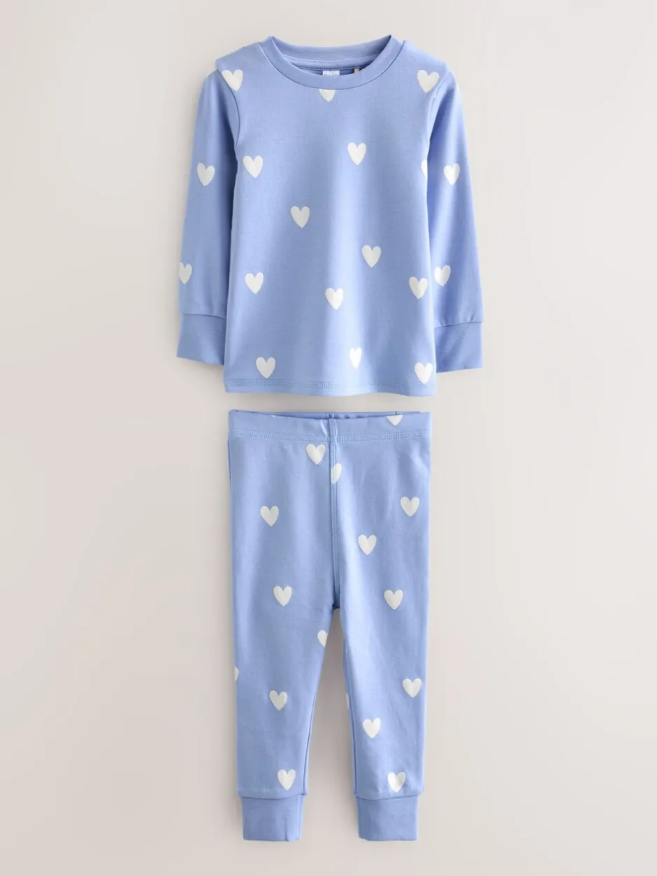 Nachtkleding En Pyjama's|Pyjama's*Next - Verpakking van 3 knusse pyjama's (9 mnd-16 jr) Roze/blauw