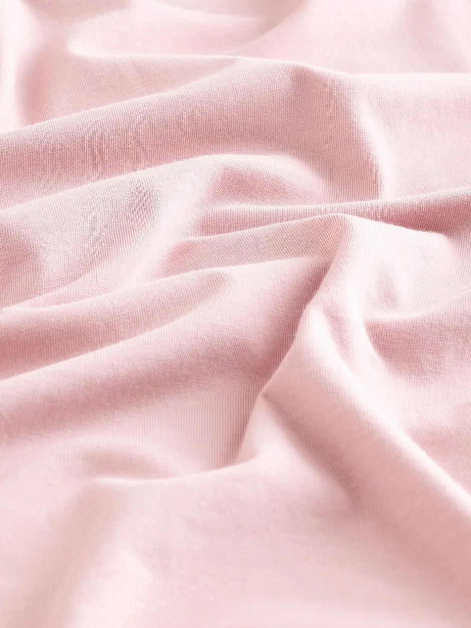 Poloshirts|Next Roze/blauw/wit geweven kraag - Set van 3 jersey poloshirts met korte mouwen