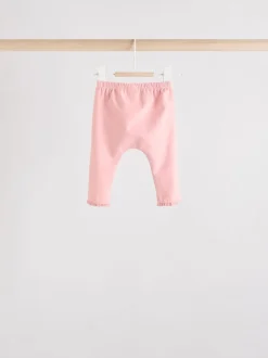 Tops|Sets En Combisets|Next Roze/crème/konijnfiguur - 6 -delige set van top met lange mouwen en leggings (0mnd -3jr)