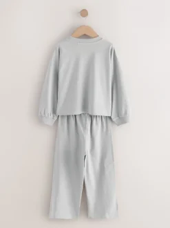 Nachtkleding En Pyjama's|Pyjama's|Next Roze/ecru/grijs - Wide Leg Pyjamas 3 Pack (3-16yrs)