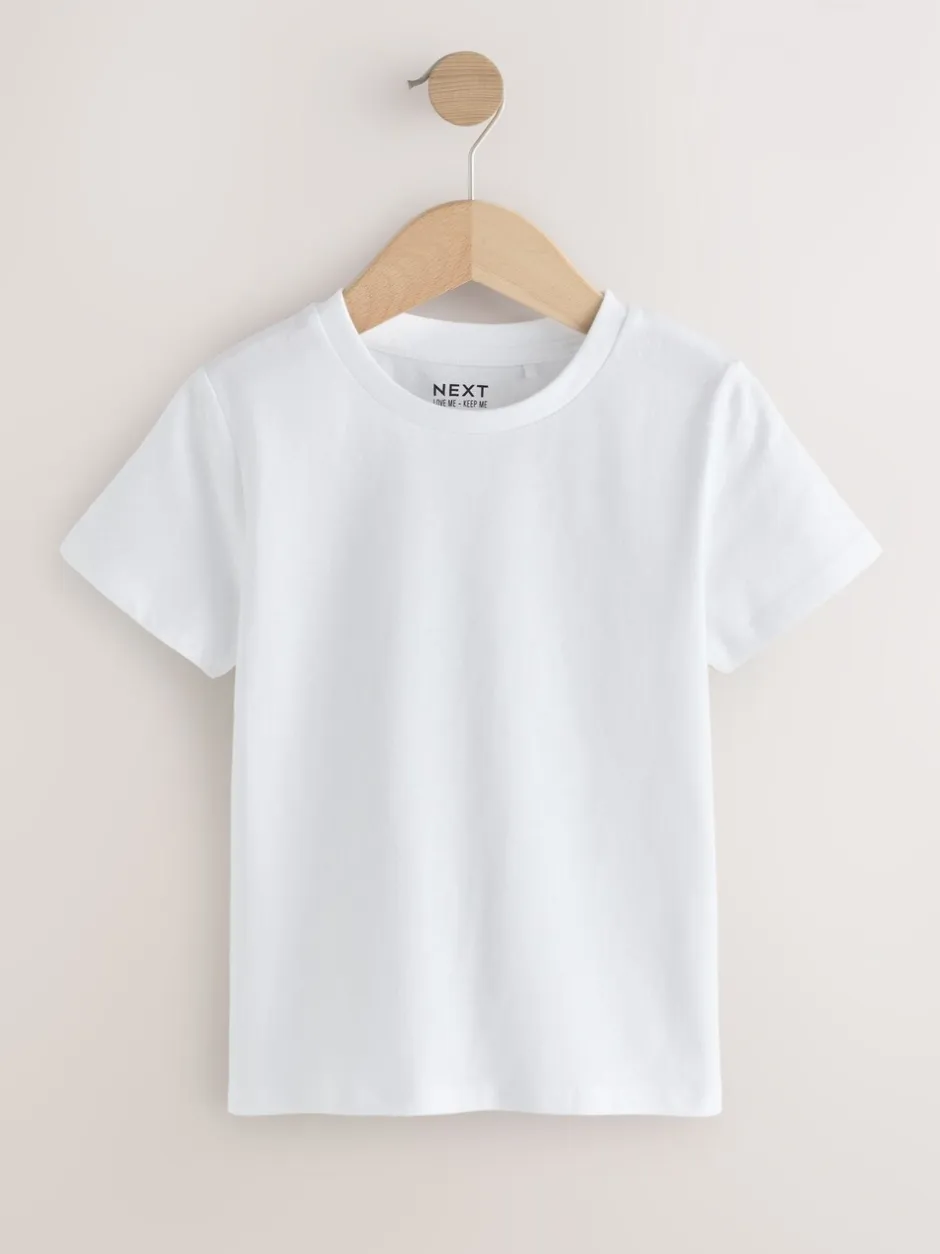 Tops|T-Shirts*Next - T-shirts 4 Pack (3-16jr) Roze/gestreept/met dierenprint