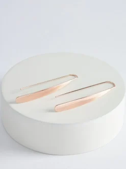 Sieraden|Next - Doortrekoorbellen Rozegouden tinten