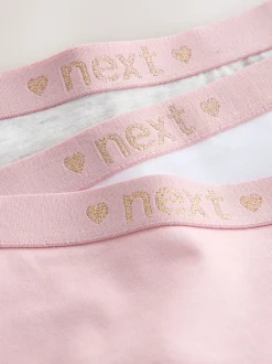 Alle Ondergoed|Next - Verpakking van 7 hipsters (2 - 16 jr) Roze/grijs