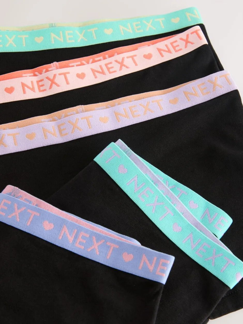 Multipacks|Alle Ondergoed|Next - Short Briefs 5 Pack (2-16yrs) Roze/lila