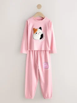 Nachtkleding En Pyjama's|Pyjama's|Next Roze/lila - Squishmallow pyjama's 2 stuks (5-14jaar)