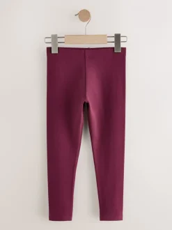 Broeken En Leggings|Next Roze/lila/bessenkleur - Verpakking van 3 leggings (3-16 jr)