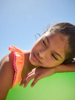 Badkleding*Next Roze/oranje - Bikini met ruches (3-16jaar)