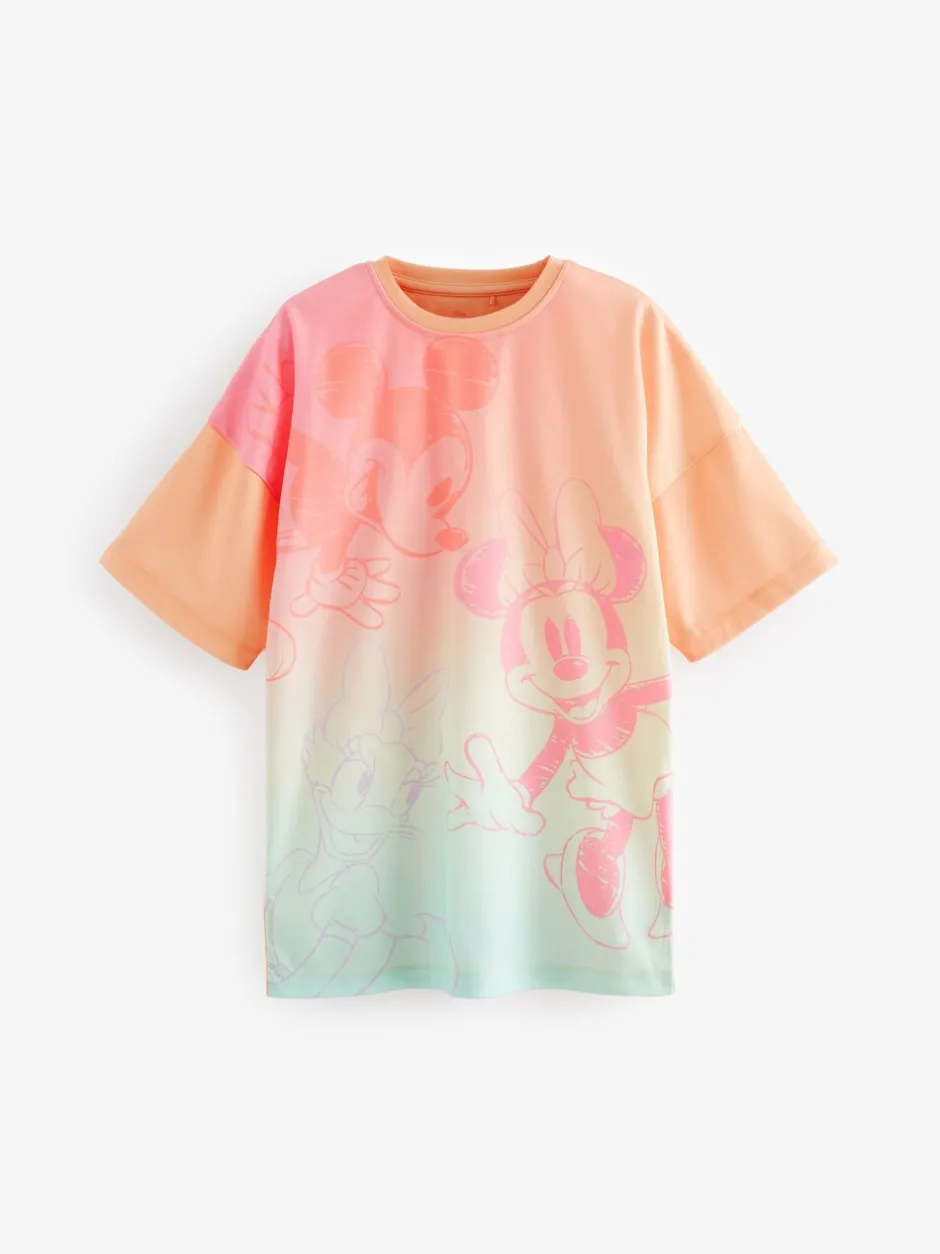Nachtponnen*Next Roze/oranje - Minnie Mouse licentie nachthemd 2 pack (2-14jaar)