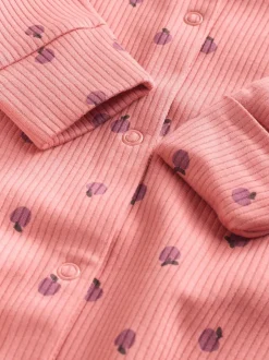 Babypakjes En Babypyjama's*Next Roze/roestbruin met fijne bloemenprint - Set van 5 babypyjama's (0-2jr)