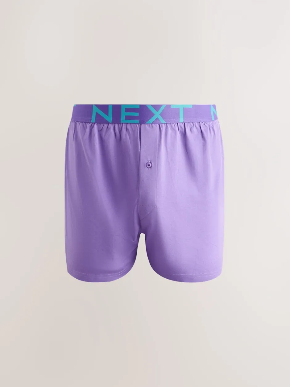 Ondergoed|Ondergoed|Next - Losse Boxer 5 set Roze/Rood/Groen