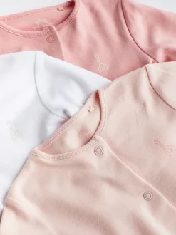Babypakjes En Babypyjama's|Next Roze/wit - Babypyjama's (0-2 jr)