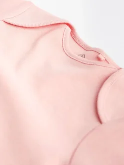 Rompertjes En Hemdjes*Next Roze/wit - Essentiële babyrompertjes met korte mouwen