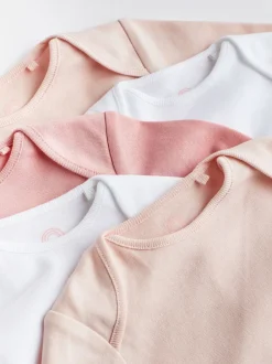 Rompertjes En Hemdjes*Next Roze/wit - Onmisbare rompertjes met lange mouwen