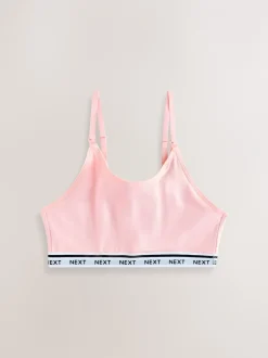 Beha's|Next - Zwangerschap en borstvoeding cropped ultiem comfort tops verpakking van 2 Roze/wit