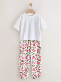 Nachtkleding En Pyjama's|Pyjama's*Next - Floral Pyjamas 3 Pack (3-16yrs) Roze/zwart