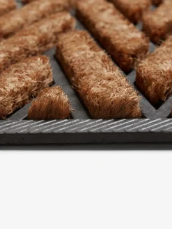 Vloerkleden En Lopers|Vloerkleden En Lopers*Next Rubberen deurmat met visgraatmotief