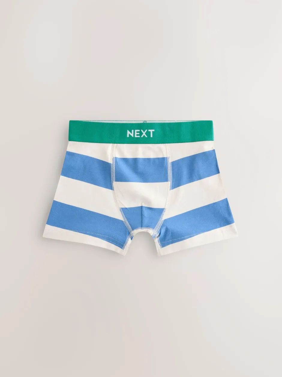 Ondergoed|Next - Verpakking van 7 boxershorts (1,5 - 16 jr) Rugbystreep