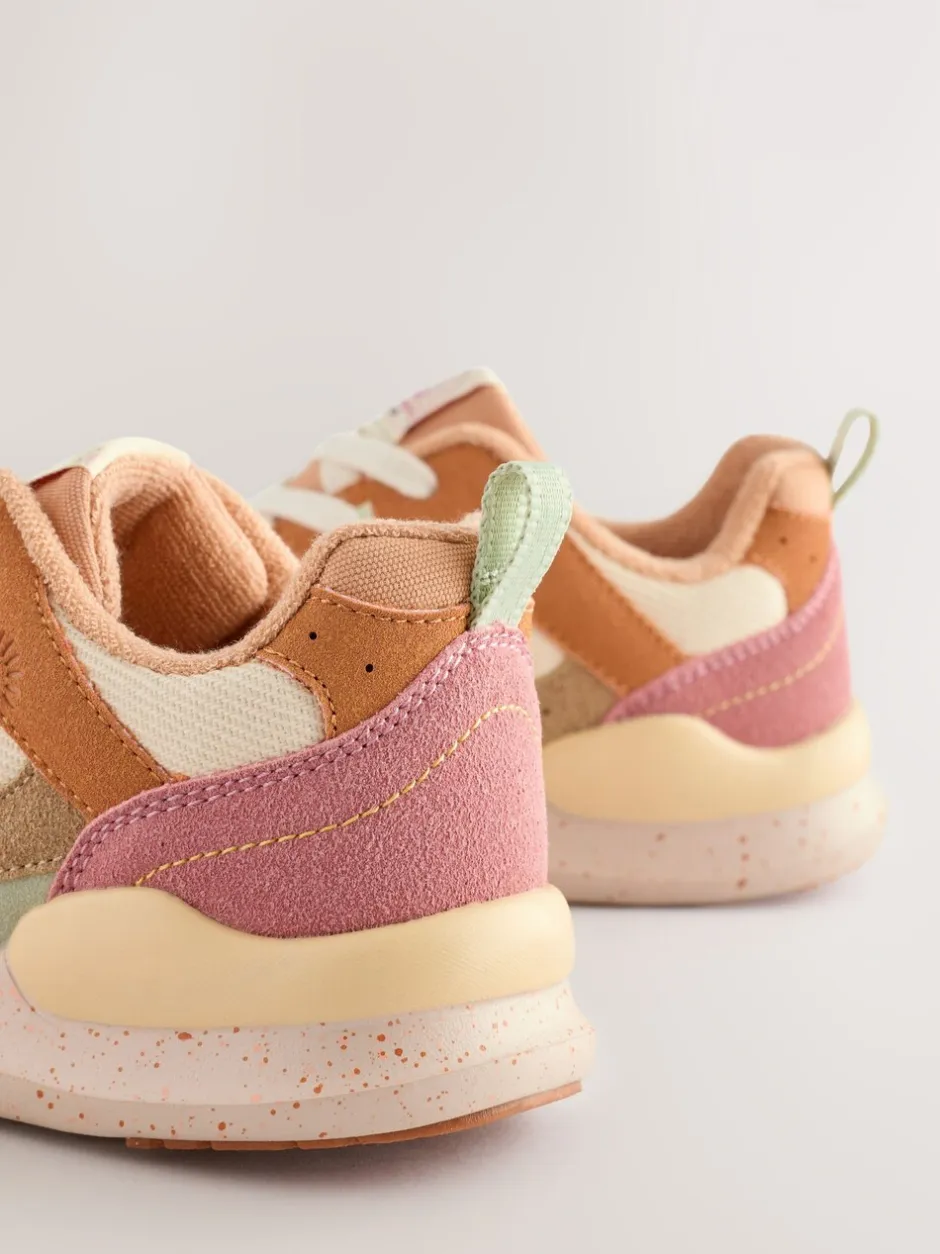 Sneakers|Next - Vetersneakers met kleurvlakken Rustig