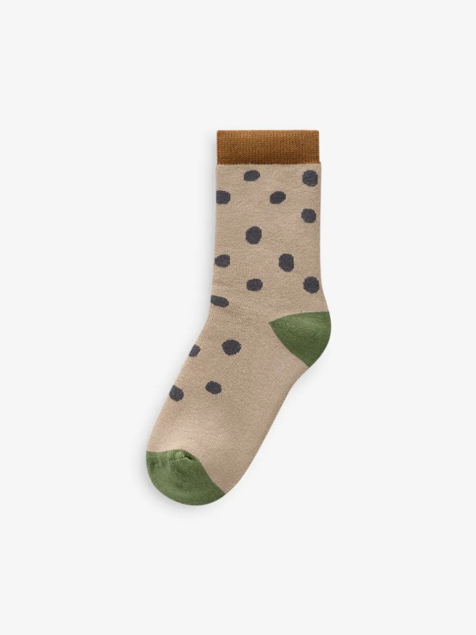 Sokken En Panty's|Sokken*Next Safaridieren - Set van 5 Cosy Terry sokken met hoog katoengehalte