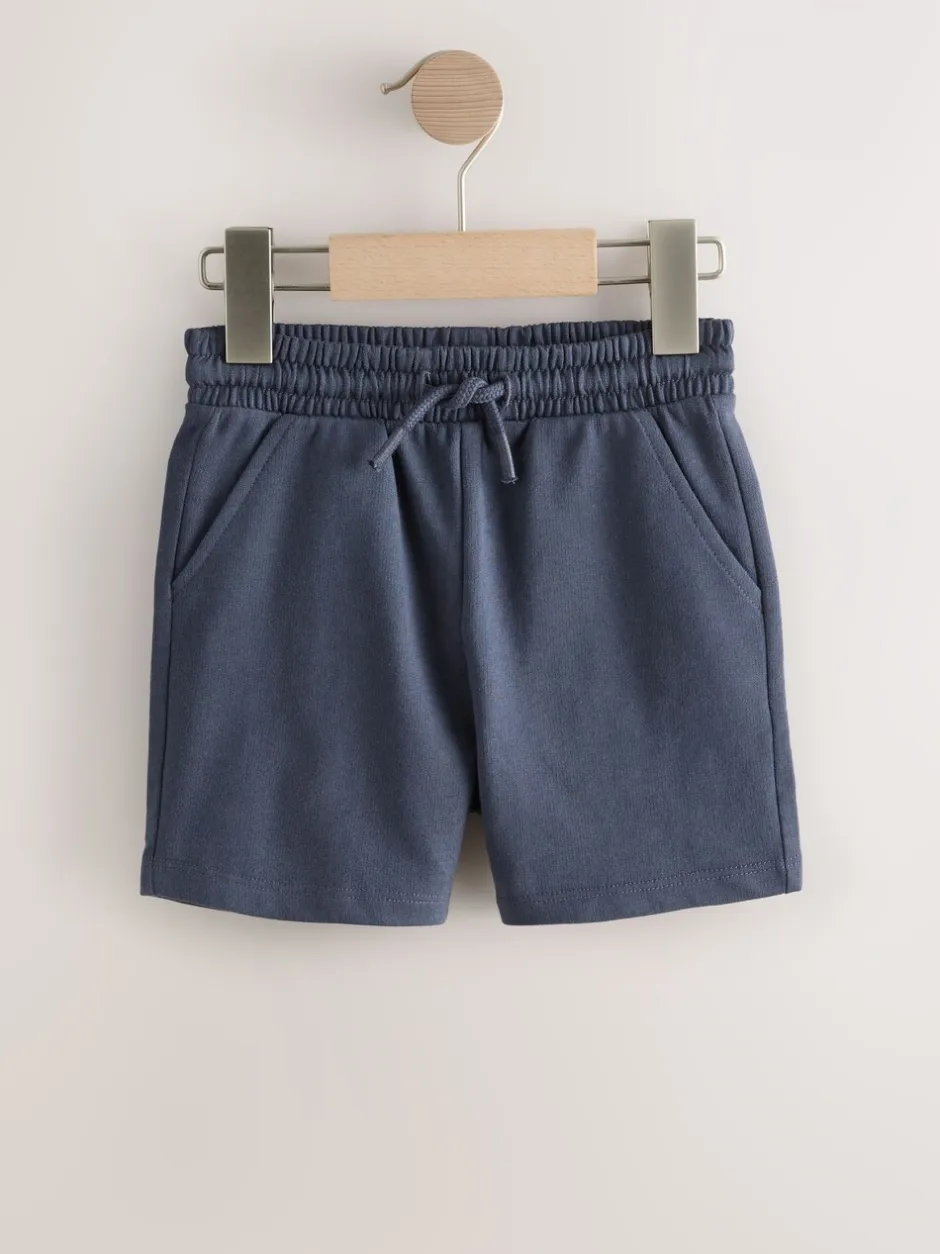 Shorts|Shorts|Next - Verpakking van 3 jersey shorts (3mnd -7jr) Sage Green Blue And Grey
