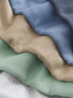 Shorts|Shorts|Next - Verpakking van 3 jersey shorts (3mnd -7jr) Sage Green Blue And Grey