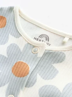 Multipacks|Babypakjes En Babypyjama's*Next Saliegroen gebloemd - Verpakking van 5 babypyjama's (0 mnd-2 jr)
