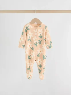Multipacks|Babypakjes En Babypyjama's*Next Saliegroen gebloemd - Verpakking van 5 babypyjama's (0 mnd-2 jr)