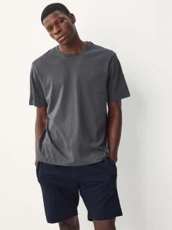 Pyjama's*Next Saliegroen/leisteengrijs - Korte jersey pyjama's verpakking van 2