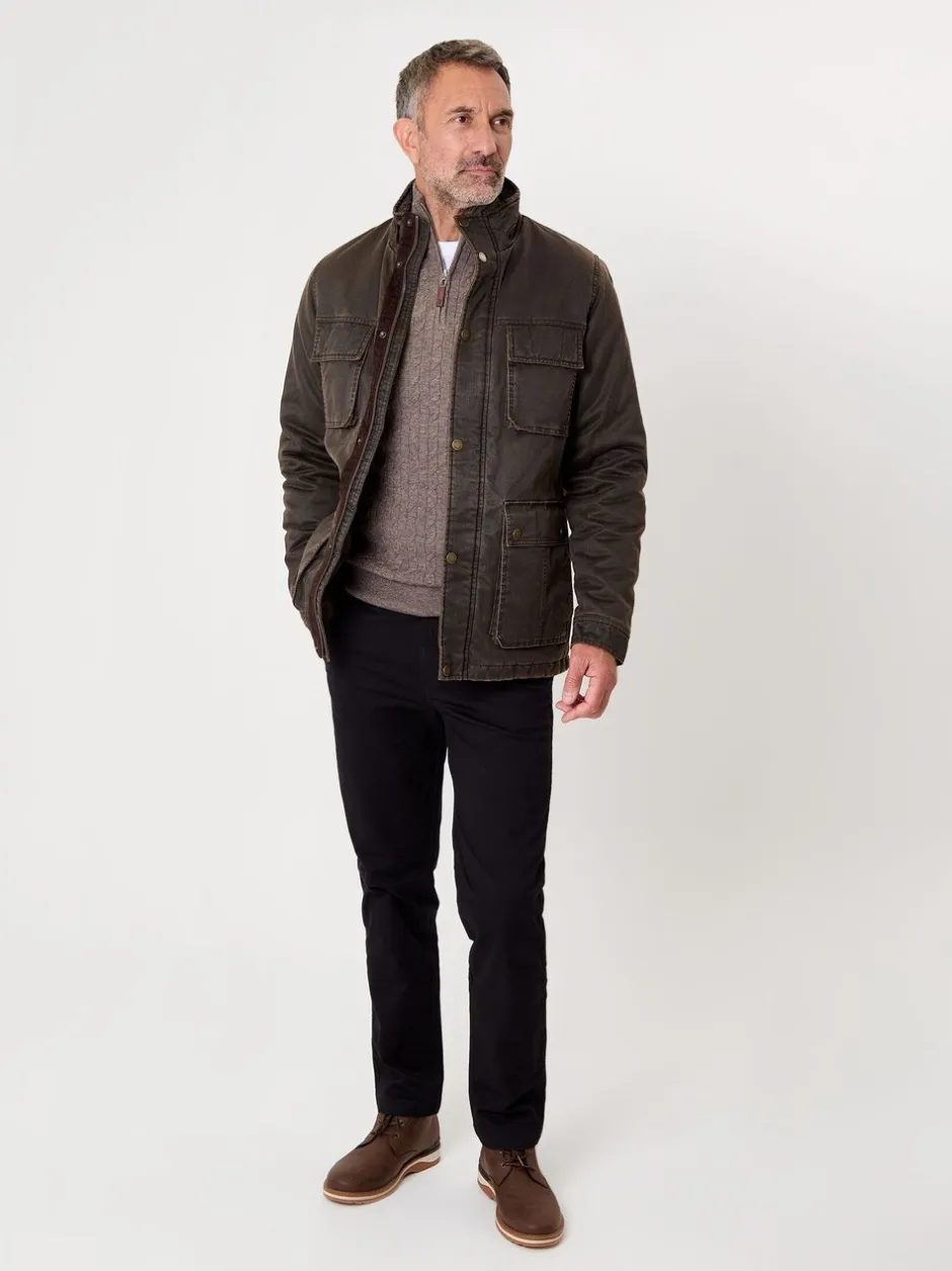 Jassen En Jacks|Saltwell Utility Brown Jacket