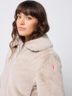 Jassen En Jacks*SCAMP & DUDE Faux Fur Jacket