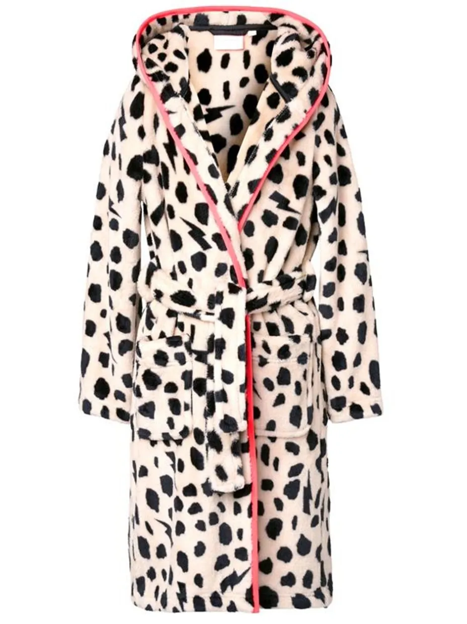Kamerjassen|SCAMP & DUDE Kids Dressing Gown Cheetah & Lightning Bolt