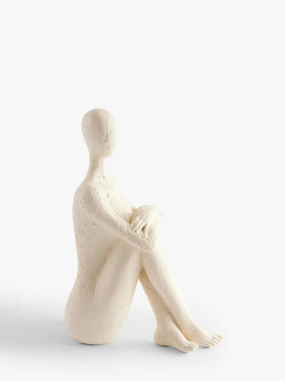 Decoraties|Next Scandi zittend figuur-ornament