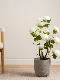 Kunstbloemen*Scottish Everlastings Ltd Artificial Potted Hydrangea Plant