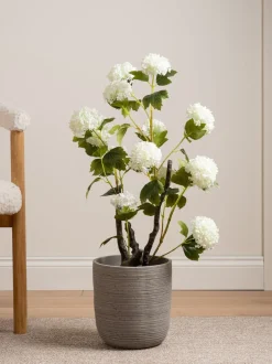 Kunstbloemen*Scottish Everlastings Ltd Artificial Potted Hydrangea Plant