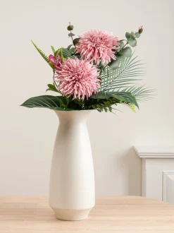 Kunstbloemen*Scottish Everlastings Ltd Artificial Pink Chrysanthemum Bouquet