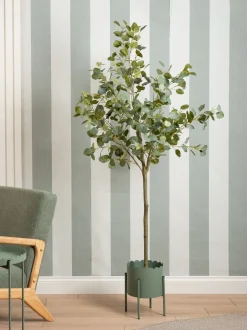 Kunstbloemen|Scottish Everlastings Ltd kunstmatige eucalyptusboom in pot