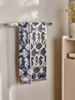 Handdoeken En Badmatten|Next Seahorse 100% katoenen handdoek