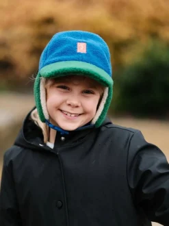 Mutsjes En Antikrabwantjes|Mutsen, Handschoenen En Sjaals|Sealskinz Kids Blue Peterstone Waterproof Extreme Cold Weather Sherpa Fleece Hat